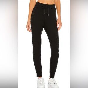 Alo Yoga Urban Moto Sweatpants Black Small